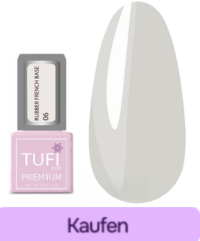 TUFI Rubber French Base 006 Milky Girl 8 ml